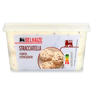 Delhaize | Crème glacée | Straciatella 