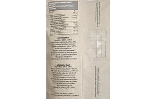 Latitude 28 | Café | Lungo| Grains | RFA | Bio 