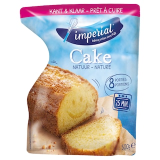 Imperial | Mix | Cake natuur | Ready to bake 