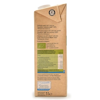 Delhaize | Bio | Melk | Halfvolle | BIo 6 x 1 l