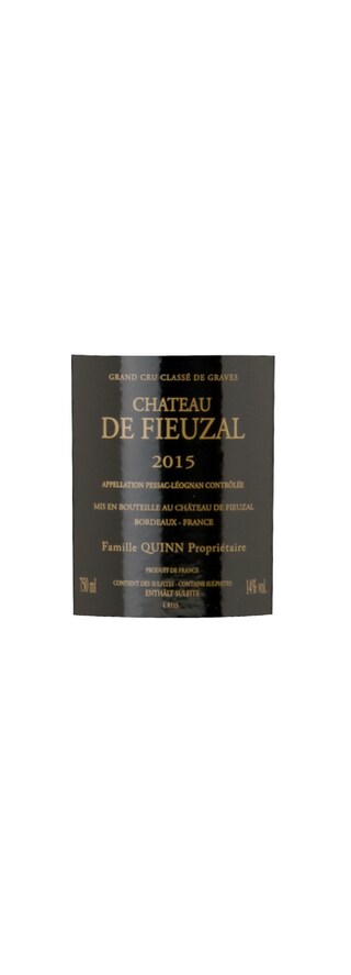 Chateau de Fieuzal | Pessac-Léognan Grand Cru Classé de Graves | 2015 