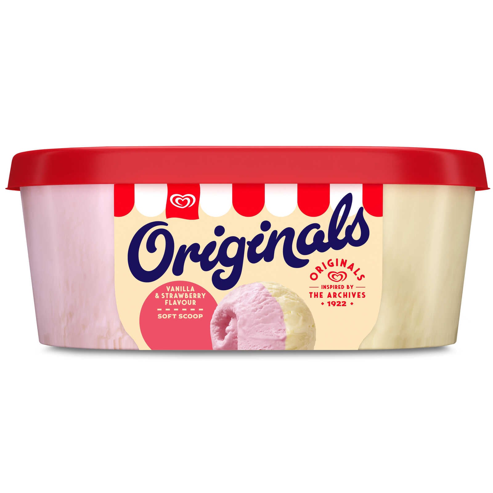 Ola Ijs | Vanille | Aardbei