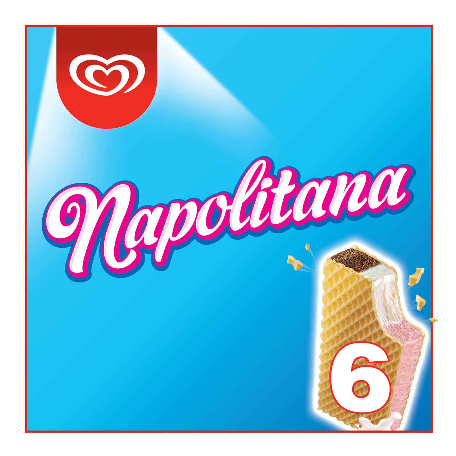 Ola Ijs | Napolitana | Choc, van, aardb