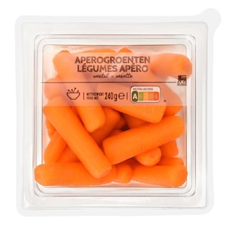 Delhaize | Carottes | Snack 240 gr