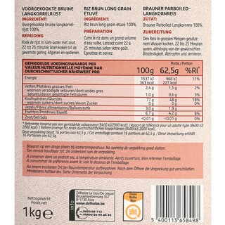 Delhaize | Riz | Brun | Long grain 
