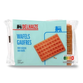 Delhaize | Flash wafels | Verse eieren 