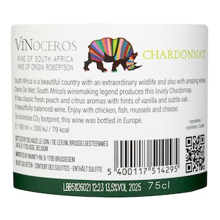 Vinoceros | Chardonnay 75 cl