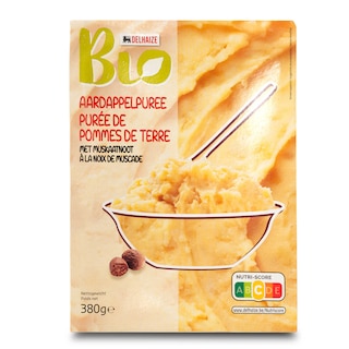 Delhaize | Purée pommes de terre | Noix muscade | Bio 
