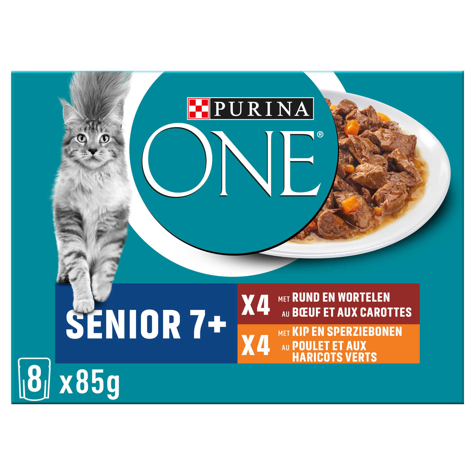 Purina ONE Kattenvoeding | Senior | Senior | Rund