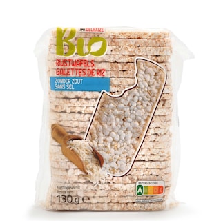 Delhaize | Bio | Galettes de Riz | Sans Sel | Bio 