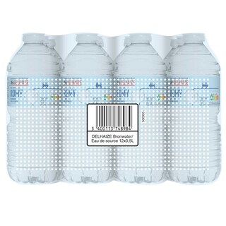 Delhaize | Bronwater | Niet bruisend 12 x 50 cl