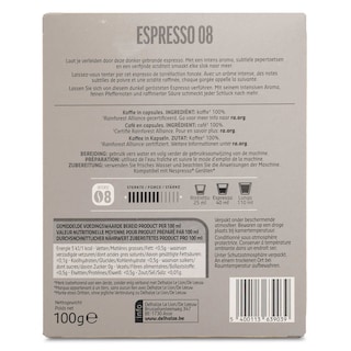 Delhaize | Koffie | Espresso 08 | 20 Caps 