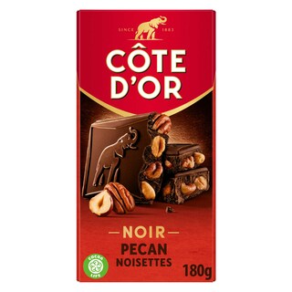 Côte d'Or | Chocolade | Pure Chocolade | Pecannoten 180 gr