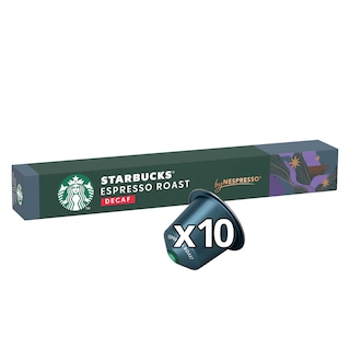 Starbucks | Café Espresso Roast décaféiné | 10 capsules 