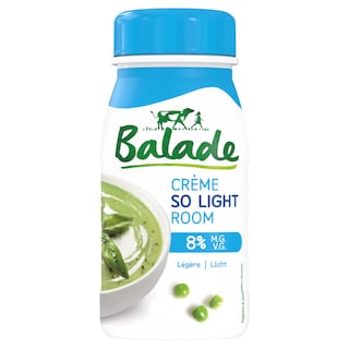 Balade | So Light | Crème légère | 8% M.G. | Eco 