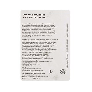 Delhaize | Brochette | Junior | Varken 