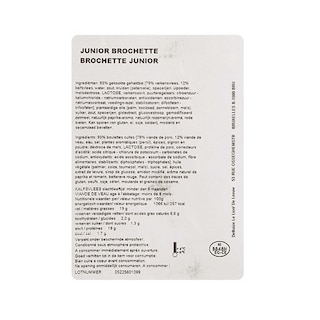 Delhaize | Brochette | Junior | Varken +/- 225 gr