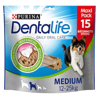 Dentalife | Hygiène buccale | Medium | Snacks Chien 