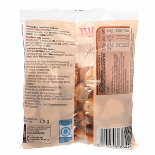Delhaize | Croutons | Nature | Ronds 