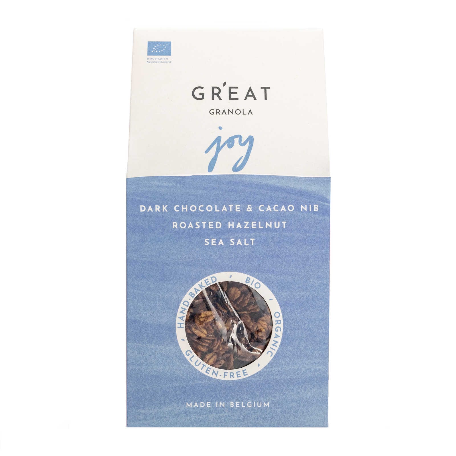 GR'EAT granola Granola | Pure choc-Hazelnoot-Zeezout | Bio