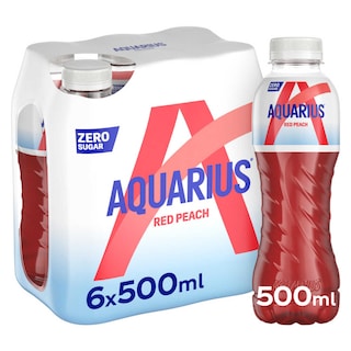 Aquarius | Zero Red Peach | PET 