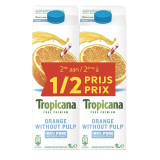 Tropicana | Sap | Sinaasappel zonder Pulp | Tetra 