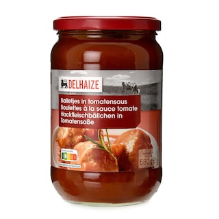Delhaize | Boulettes | Sauce tomate 