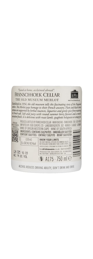 South Africa | Franschhoek Cellar Merlot Rouge 