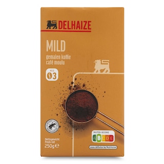 Delhaize | Koffie | Mild 03 | Gemalen 