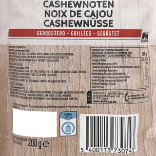 Delhaize | Cashewnoten | Geroosterd 200 gr