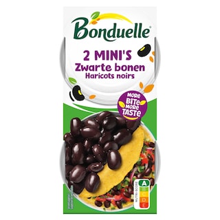 Bonduelle | Zwarte bonen 2 x 65 gr