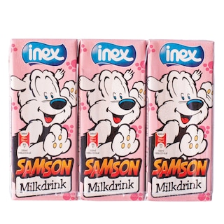 Inex | Lait | Aromatisé | Fraise | Samson 