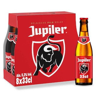 Jupiler | Bière Blonde | Pils | 5,2% alc. | Bouteille 