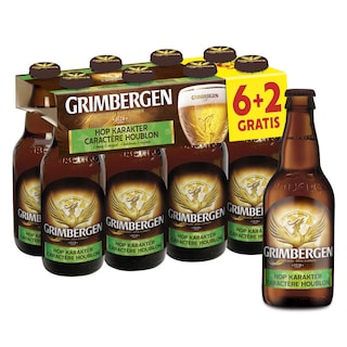 Grimbergen | Bière abbaye | Hop Caractère | 8% | Bouteille 6+2 