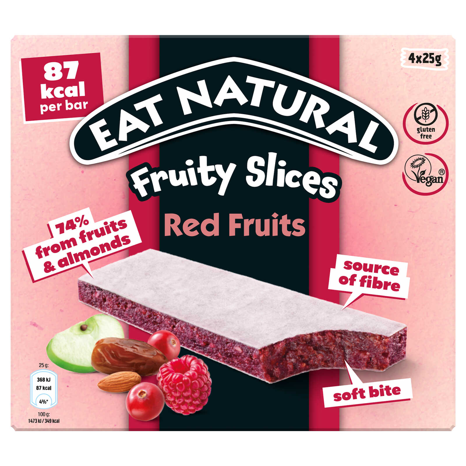 Eat Natural Repen | Rode vruchten