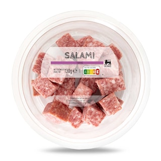 Delhaize | Apero | Salami blokjes 