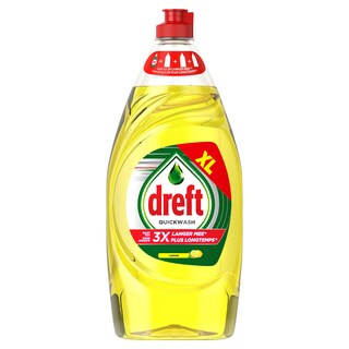 Dreft | Quickwash | Vloeibaar Afwasmiddel | Citroen 82 cl