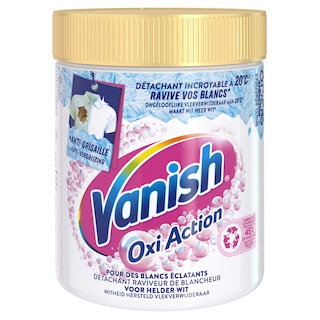 Vanish | Détachant | Booster | Poudre | White | 470 gr