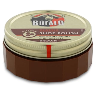 Bufalo | Cirage en crème | Classic | Cire d'abeille | Brun 
