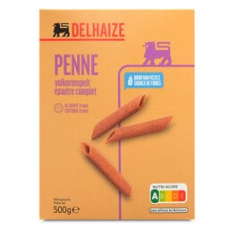 Delhaize | Bio | Pâtes | Penne | Epeautre | Complet 