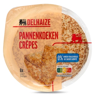 Delhaize | Pannenkoek 0% 8ST 