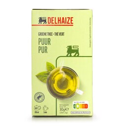 Delhaize | Thé | Vert | 100% 20 x 1,5 gr