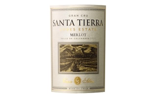 Santa Tierra | Grand Cru Andes Estate  | Merlot 75 cl