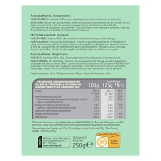 Delhaize | Avocado | Stukjes 250 gr