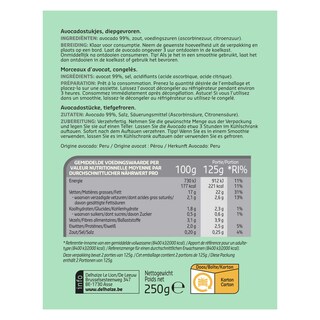 Delhaize | Avocat | Morceaux 250 gr