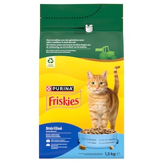 Friskies | Kattenvoeding | Adult | Brokjes | Zalm 
