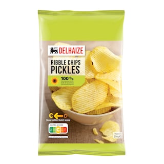 Delhaize | Chips | Ribbled | Pickles 