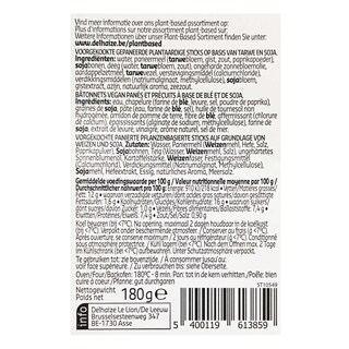 Delhaize | Plant-Based | Sticks de la Mer | Vegan 180 gr