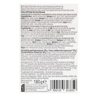 Delhaize | Plant-Based | Sticks de la Mer | Vegan 