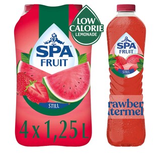 Spa | Fruit | Limonade | Non Pétillant | Strawberry-Watermelon | PET 
